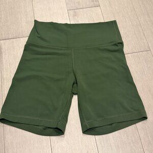 TNA Butter 7" SHORT Olive Green Size M